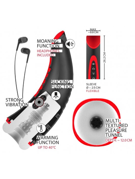 Автоматический мастурбатор WYNE 03 с подогревом - Orion - в Старом Осколе купить с доставкой