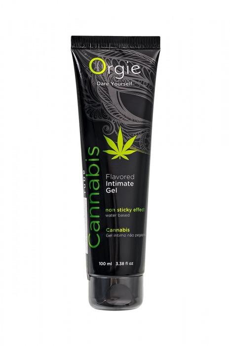 Интимный гель на водной основе ORGIE Lube Tube Cannabis - 100 мл. - ORGIE - купить с доставкой в Старом Осколе