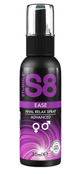 Расслабляющий анальный спрей S8 Ease Anal Relax Spray - 30 мл. - Stimul8 - купить с доставкой в Старом Осколе