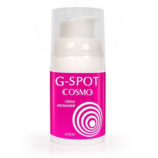 Стимулирующий интимный крем для женщин Cosmo G-spot - 28 гр. - Биоритм - купить с доставкой в Старом Осколе