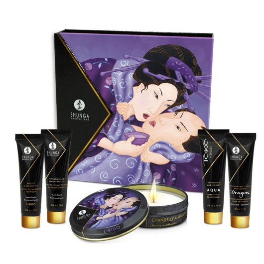 Подарочный набор Geishas secret из 5 предметов - Shunga - купить с доставкой в Старом Осколе