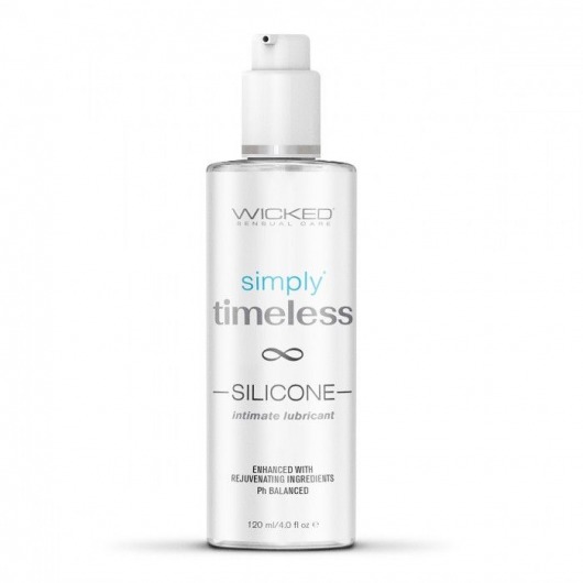 Лубрикант на силиконовой основе Wicked Simply Timeless Silicone - 120 мл. - Wicked - купить с доставкой в Старом Осколе