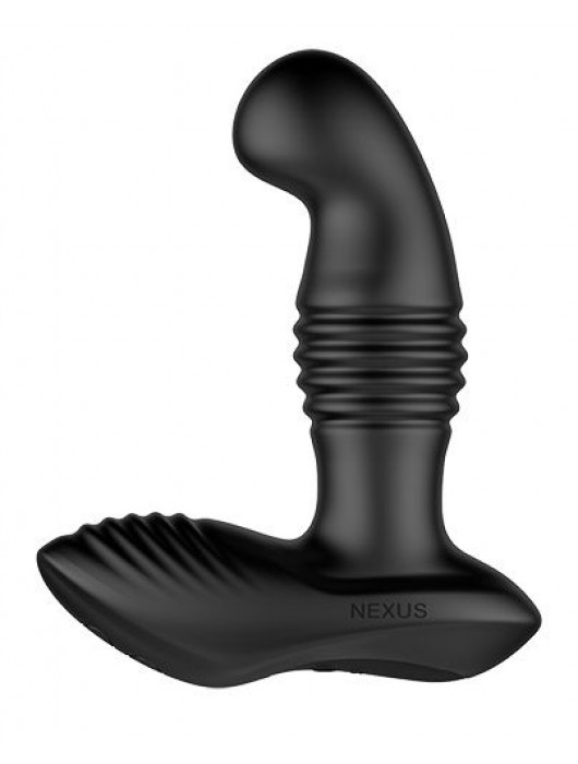 Черный массажер простаты Nexus Thrust с возвратно-поступательными движениями - 13,8 см. - Nexus Range - в Старом Осколе купить с доставкой