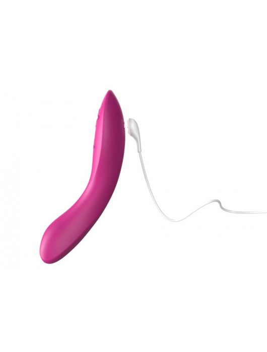 Розовый изогнутый вибромассажер We-Vibe Rave 2 - 21,7 см. - We-vibe
