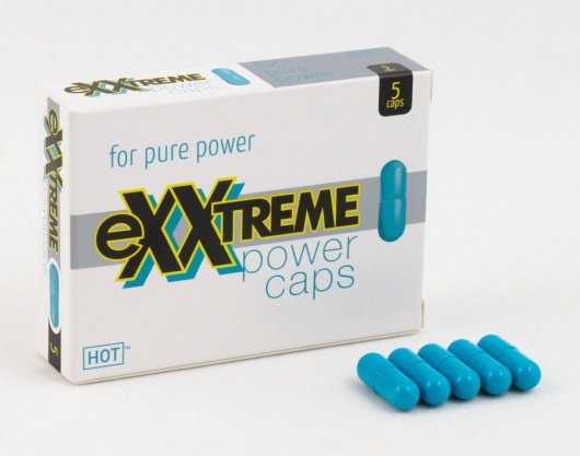 БАД для мужчин eXXtreme power caps men - 5 капсул (580 мг.) - HOT - купить с доставкой в Старом Осколе