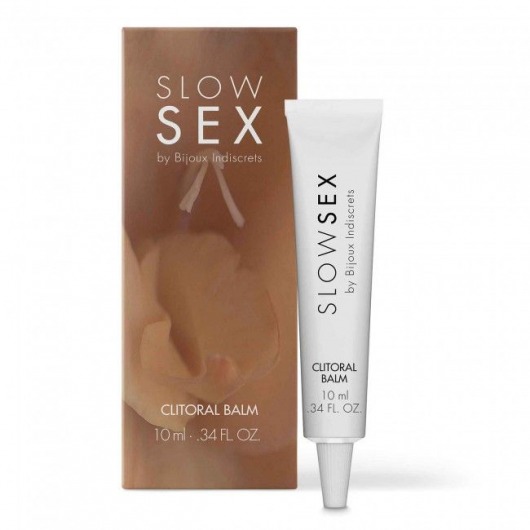 Бальзам для клитора Slow Sex Clitoral Balm - 10 мл. - Bijoux Indiscrets - купить с доставкой в Старом Осколе