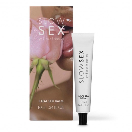 Бальзам для орального секса Slow Sex Oral Sex Balm - 10 мл. - Bijoux Indiscrets - купить с доставкой в Старом Осколе