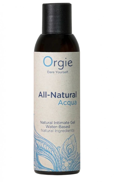 Интимный гель на водной основе Orgie All-Natural Acqua - 150 мл. - ORGIE - купить с доставкой в Старом Осколе