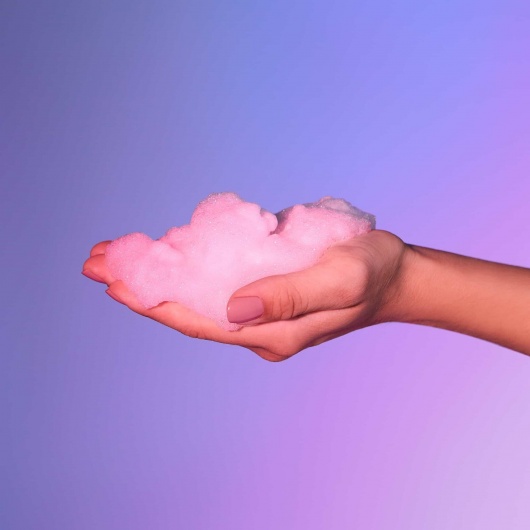 Массажная хрустящая пенка Tickle My Body Cotton Candy с ароматом сладкой ваты - 150 мл. - Love to Love - купить с доставкой в Старом Осколе