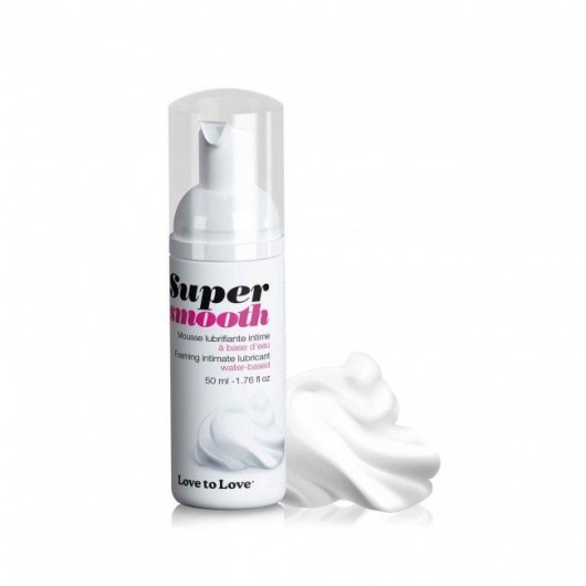 Лубрикант нежнейшая пенка Super Smooth Foaming Intime Lubricant - 50 мл. - Love to Love - купить с доставкой в Старом Осколе