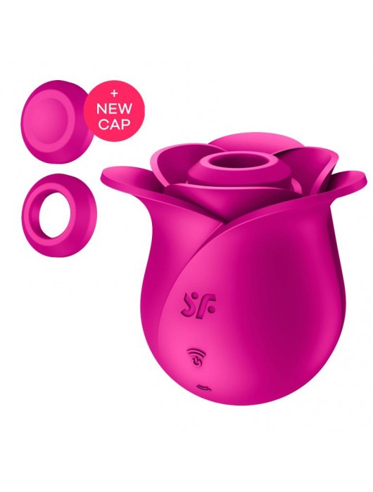 Ярко-розовый вакуум-волновой стимулятор Pro 2 Modern Blossom - Satisfyer