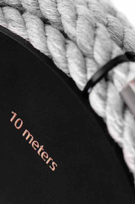 Белая веревка для шибари на катушке - 10 м. - Pecado - купить с доставкой в Старом Осколе