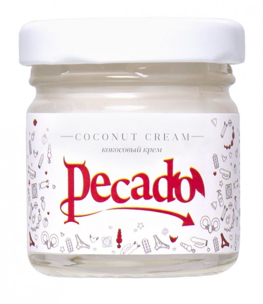 Массажная свеча Сoconut Cream - 35 мл. - Pecado - купить с доставкой в Старом Осколе