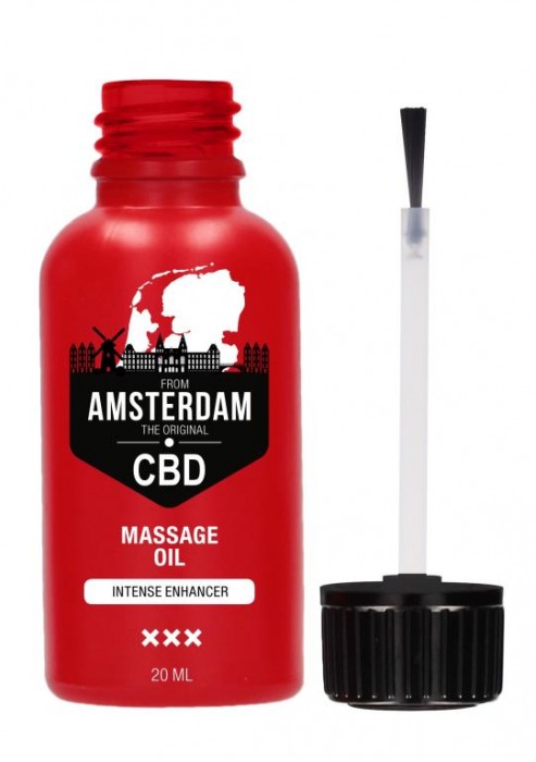 Стимулирующее масло Intense CBD from Amsterdam - 20 мл. - Shots Media BV - купить с доставкой в Старом Осколе