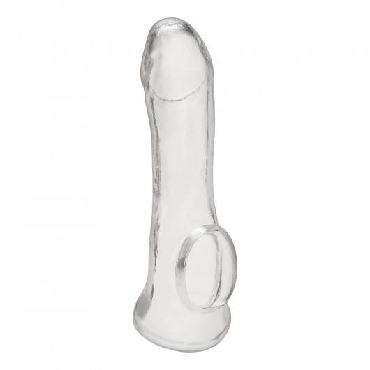 Прозрачная насадка на пенис Transparent Penis Enhancing Sleeve Extension - 15,9 см. - BlueLine - в Старом Осколе купить с доставкой