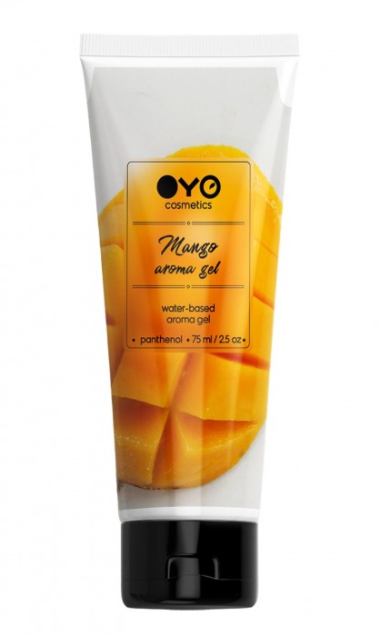 Лубрикант на водной основе OYO Aroma Gel Mango с ароматом манго - 75 мл. - OYO - купить с доставкой в Старом Осколе