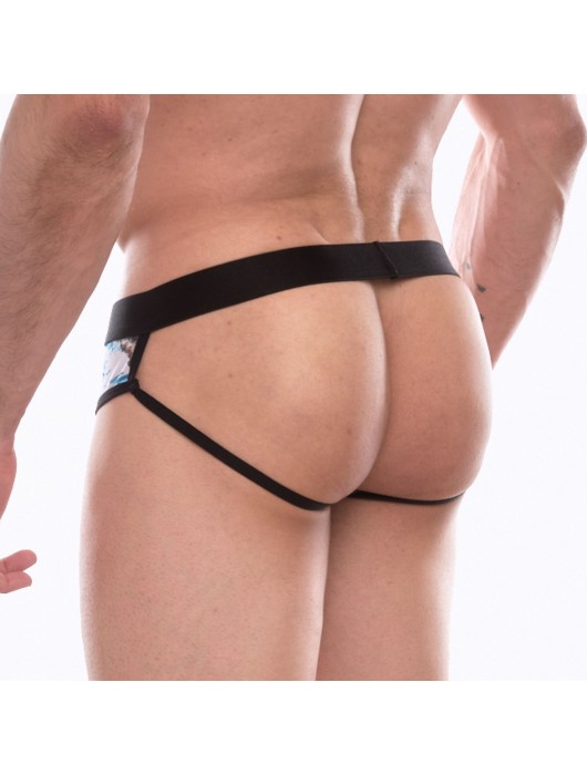 Мужские трусы-джоки с принтом в виде волн и китов - Don Moris купить с доставкой