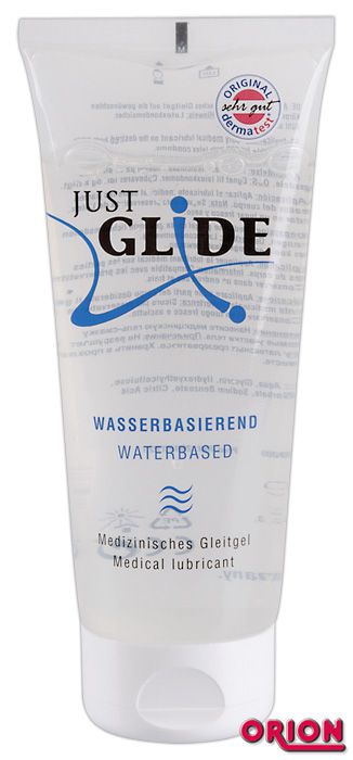 Вагинальная смазка на водной основе JUSTGLIDE - 200 мл. - Orion - купить с доставкой в Старом Осколе