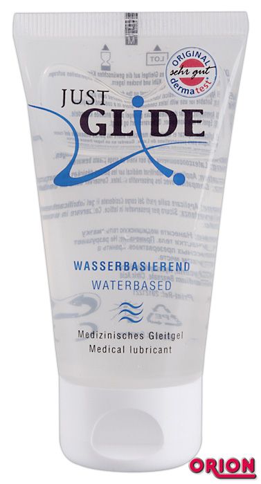 Вагинальная смазка на водной основе JUSTGLIDE - 50 мл. - Orion - купить с доставкой в Старом Осколе