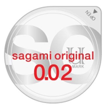 Ультратонкий презерватив Sagami Original - 1 шт. - Sagami - купить с доставкой в Старом Осколе