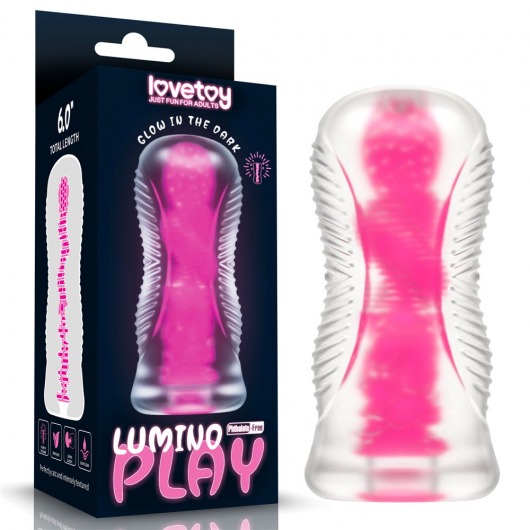 Светящийся в темноте мастурбатор 6.0 Lumino Play Masturbator - Lovetoy - в Старом Осколе купить с доставкой