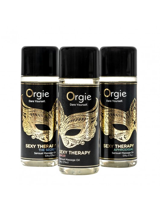 Набор массажных масел Sexy Therapy (3 флакона по 30 мл.) - ORGIE - купить с доставкой в Старом Осколе