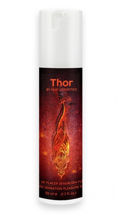 Возбуждающий унисекс гель Thor Fire Gel - 50 мл. - Nuei cosmetics - купить с доставкой в Старом Осколе