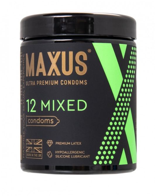 Презервативы MAXUS Mixed - 12 шт. - Maxus - купить с доставкой в Старом Осколе