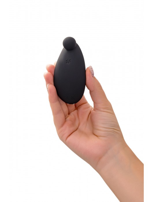 Черный вибростимулятор клитора Satisfyer Spot On 2 - Satisfyer