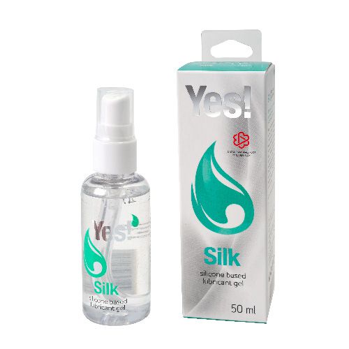 Силиконовая гипоаллергенная вагинальная смазка Yes Silk - 50 мл. - Sitabella - купить с доставкой в Старом Осколе