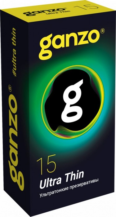 Прозрачные ультратонкие презервативы Ganzo Ultra thin - 15 шт. - Ganzo - купить с доставкой в Старом Осколе