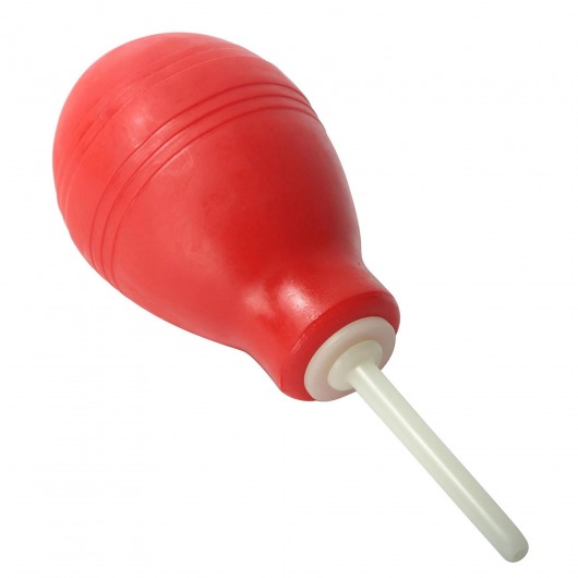 Анальный душ Enema Bulb Red - XR Brands - купить с доставкой в Старом Осколе