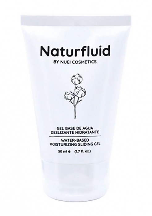 Экстраскользкий лубрикант на водной основе Nuei Naturfluid - 50 мл. - Nuei cosmetics - купить с доставкой в Старом Осколе