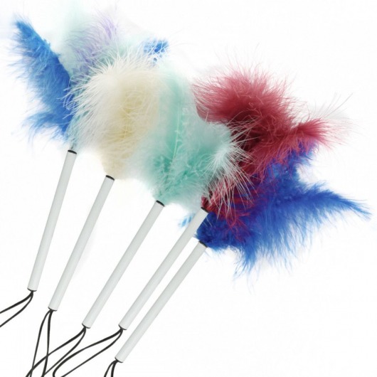 Щекоталка «Феникс» с цветными пёрышками - Sitabella - купить с доставкой в Старом Осколе