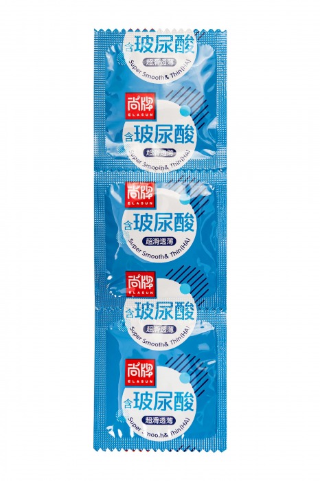 Ультратонкие презервативы Elasun Ultra-thin and Smooth - 3 шт. - Elasun - купить с доставкой в Старом Осколе