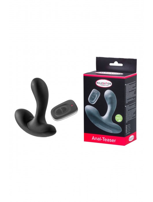 Черный стимулятор простаты Anal-Teaser - MALESATION - в Старом Осколе купить с доставкой