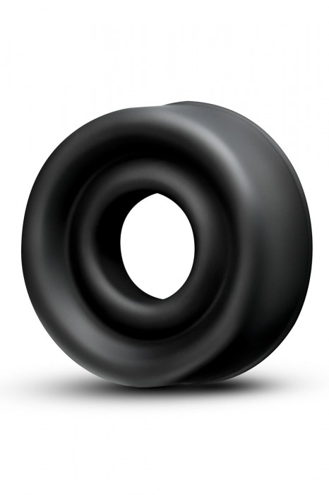 Черный уплотнитель на вакуумную помпу Silicone Pump Sleeve Medium - Blush Novelties - в Старом Осколе купить с доставкой