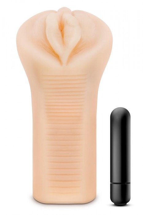 Мастурбатор-вагина Soft   Wet Veronika Realistic Beige Masturbator - Blush Novelties - в Старом Осколе купить с доставкой