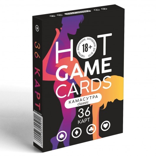 Игральные карты Hot Game Cards «Камасутра classic» - Сима-Ленд - купить с доставкой в Старом Осколе