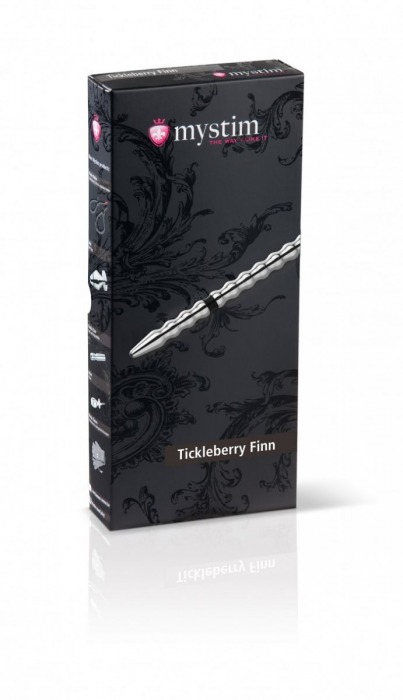 Уретральный зонд Tickleberry Finn для электростимуляции - MyStim - купить с доставкой в Старом Осколе