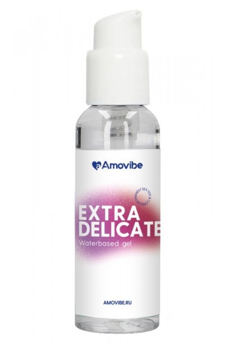 Гель на водной основе Amovibe Extra Delicate - 100 мл. - Amovibe - купить с доставкой в Старом Осколе