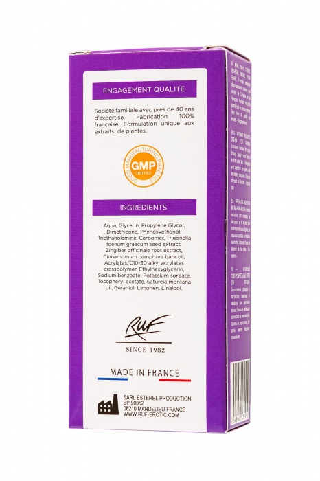 Сужающий и укрепляющий крем для женщин Xtra Tight - 30 мл. - RUF - купить с доставкой в Старом Осколе