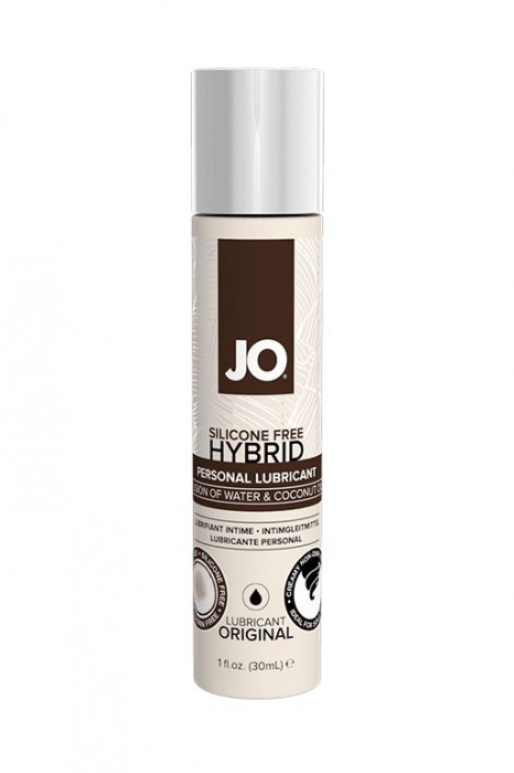 Водно-масляный лубрикант JO Silicon free Hybrid Lubricant ORIGINAL- 30 мл. - System JO - купить с доставкой в Старом Осколе