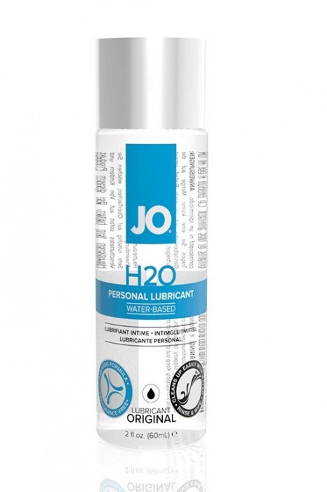 Нейтральный лубрикант на водной основе JO Personal Lubricant H2O - 60 мл. - System JO - купить с доставкой в Старом Осколе