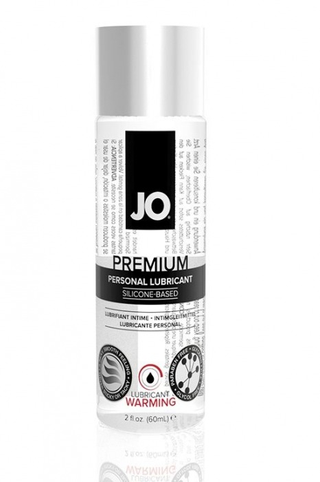 Возбуждающий лубрикант на силиконовой основе JO Personal Premium Lubricant  Warming - 60 мл. - System JO - купить с доставкой в Старом Осколе