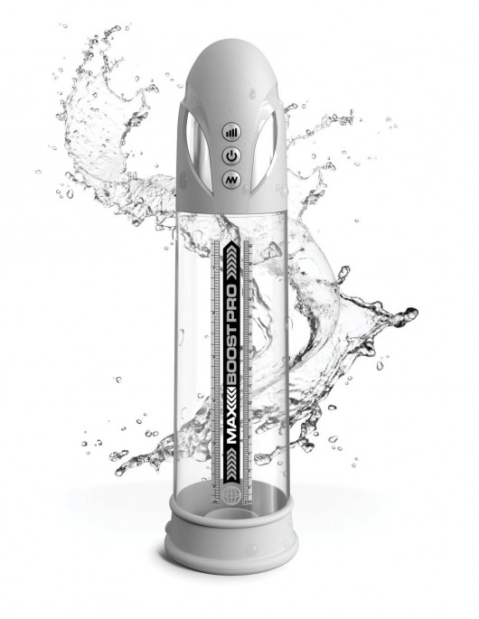 Белая вакуумная автоматическая помпа Max Boost Pro Flow - Pipedream - в Старом Осколе купить с доставкой