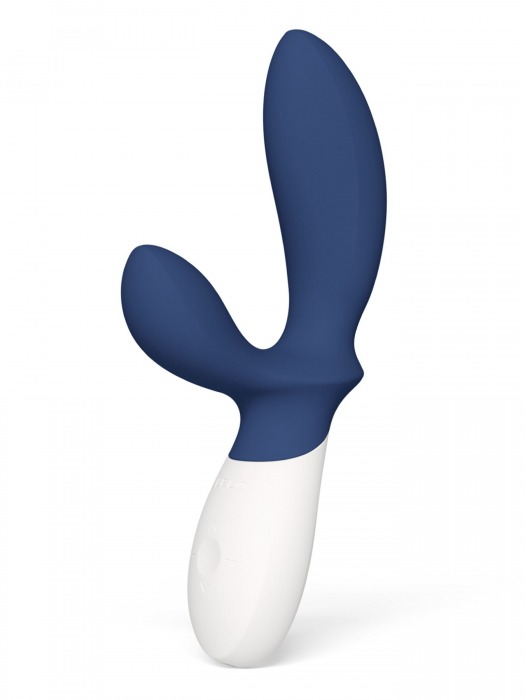 Синий вибромассажер простаты Lelo Loki Wave 2 - 19,6 см. - Lelo - в Старом Осколе купить с доставкой