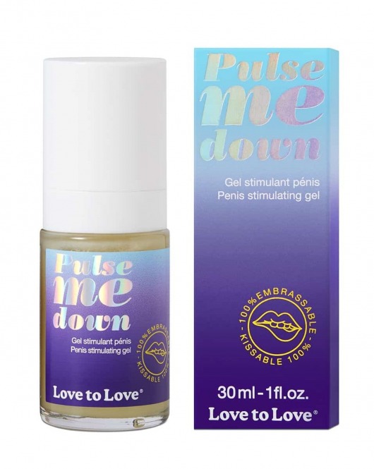 Стимулирующий гель для пениса Pulse Me Down - 30 мл. - Love to Love - купить с доставкой в Старом Осколе