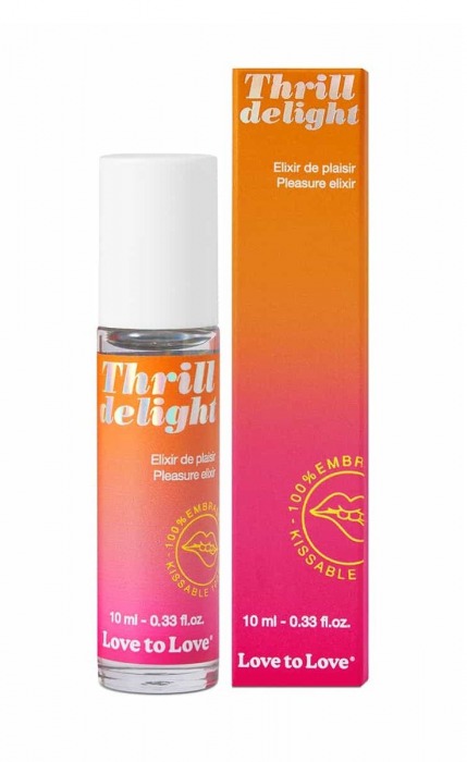 Возбуждающий гель Thrill Delight - 10 мл. - Love to Love - купить с доставкой в Старом Осколе