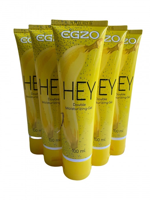 Набор из 5 анальных лубрикантов на водной основе Egzo Hey (по 100 мл.) - EGZO - купить с доставкой в Старом Осколе